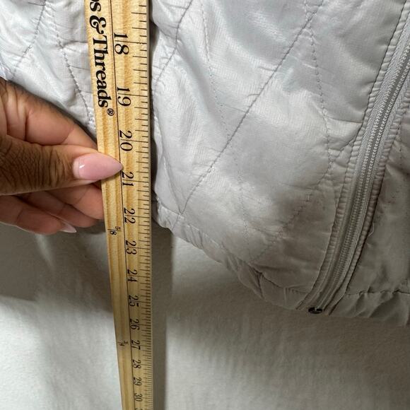 Patagonia Nano Puff Jacket Women’s Small Silver Gray Quilted Insulated - Picture 5 of 11